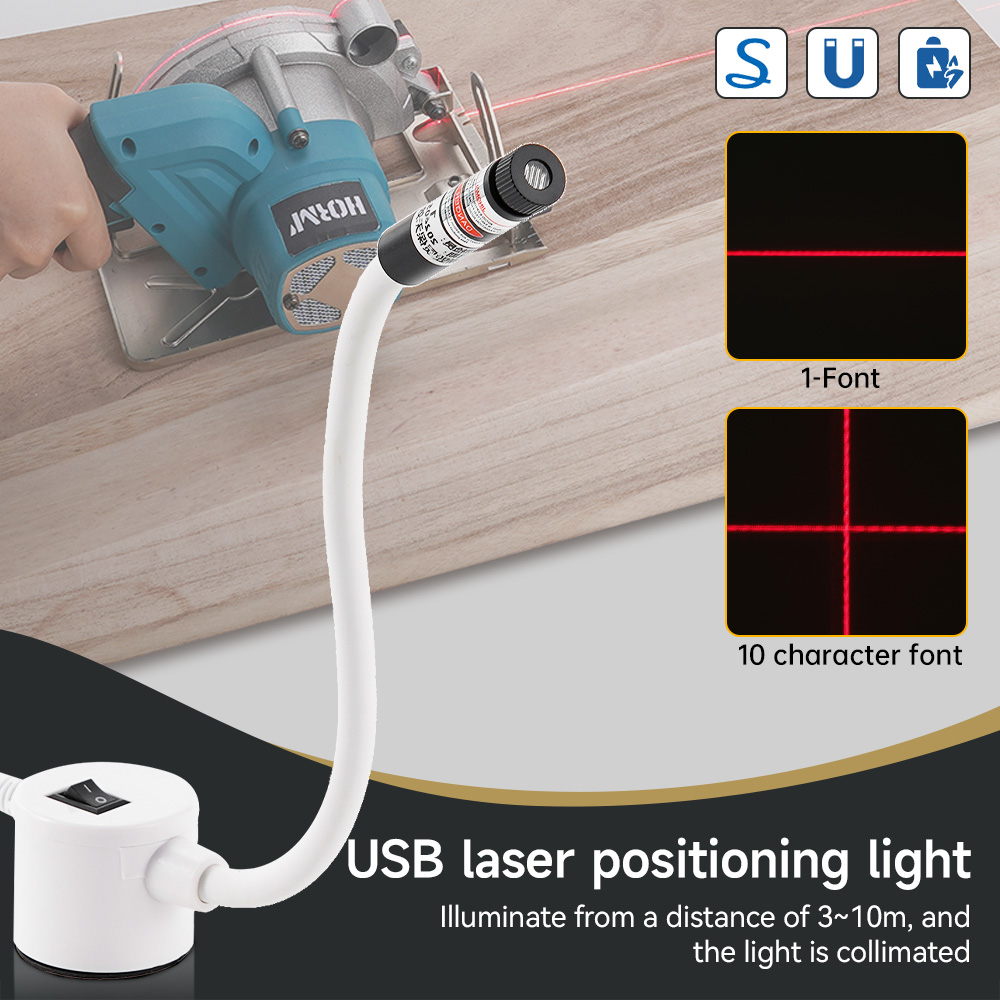 Industrial Laser Welder - Красный лазерный светильник с питанием от