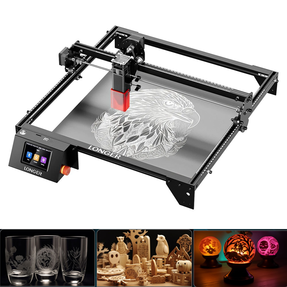 Industrial Laser Engraving Machine - Лазерный гравер и резак LONGER 20W,