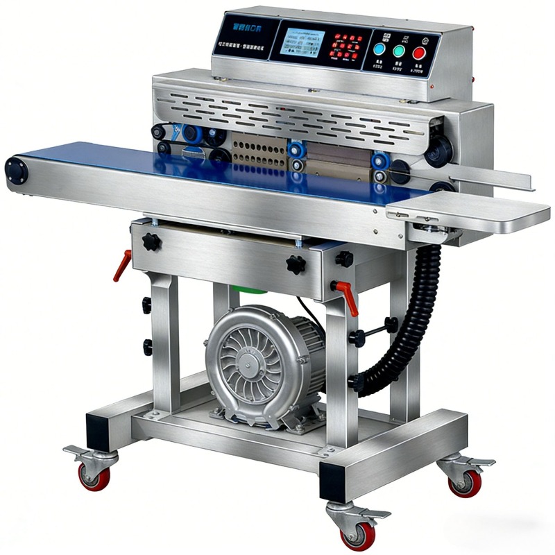 Industrial Laser Printing Machine - Промышленный вакуумный упаковщик для пищевых продуктов,