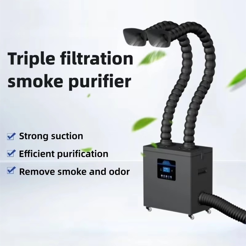 Industrial Laser Fume Extractor - Промышленный экстрактор дыма для пайки, высокоэффективный