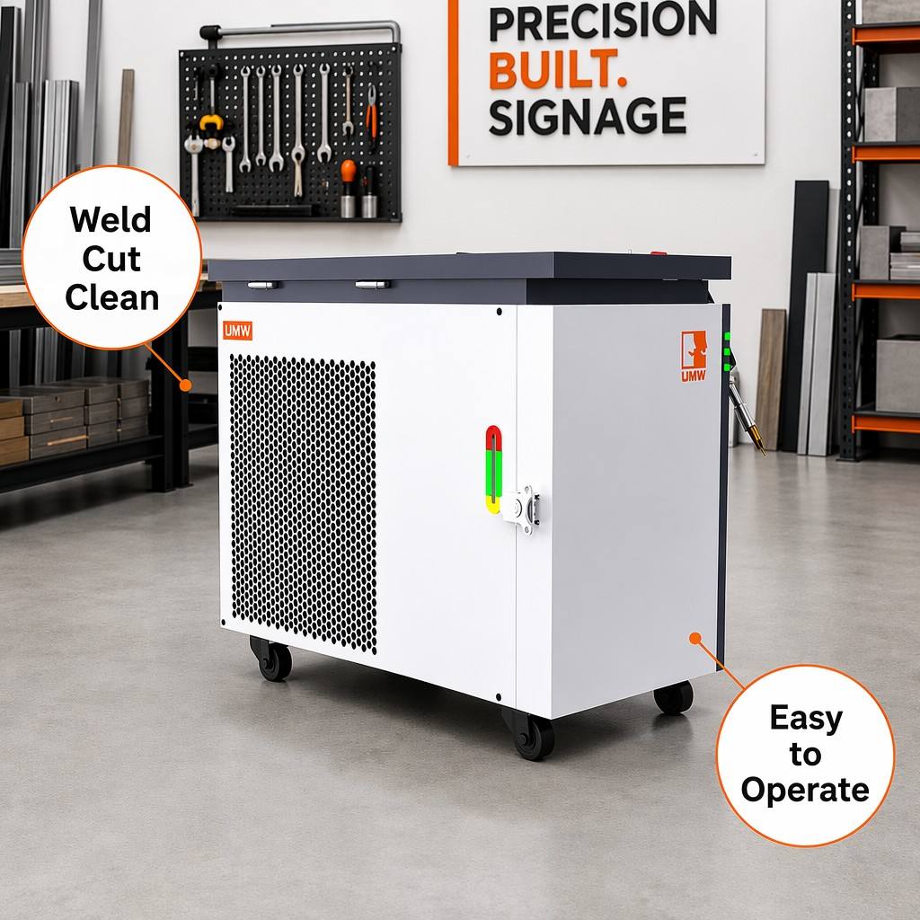 Industrial Lasers - Интегрированный лазерный сварочный аппарат UMW с