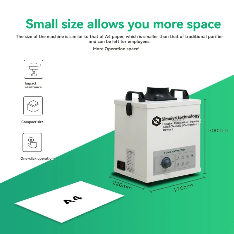 Вытяжка чистого воздуха, промы – обзор и цена Industrial Laser Fume Extractor