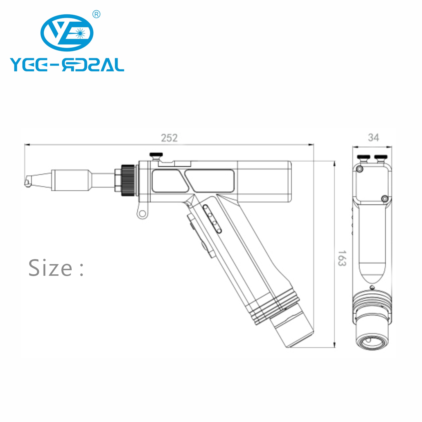 НОВИНКА: Ручной лазерный сваро – обзор и цена Industrial Laser Welding Gun